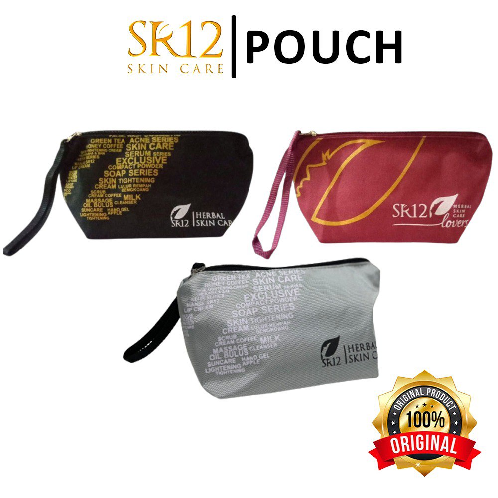 Pouch cantik lucu Tas make up Tempat alat kecantikan Tas travel organizer bag Kosmetik make up Origi