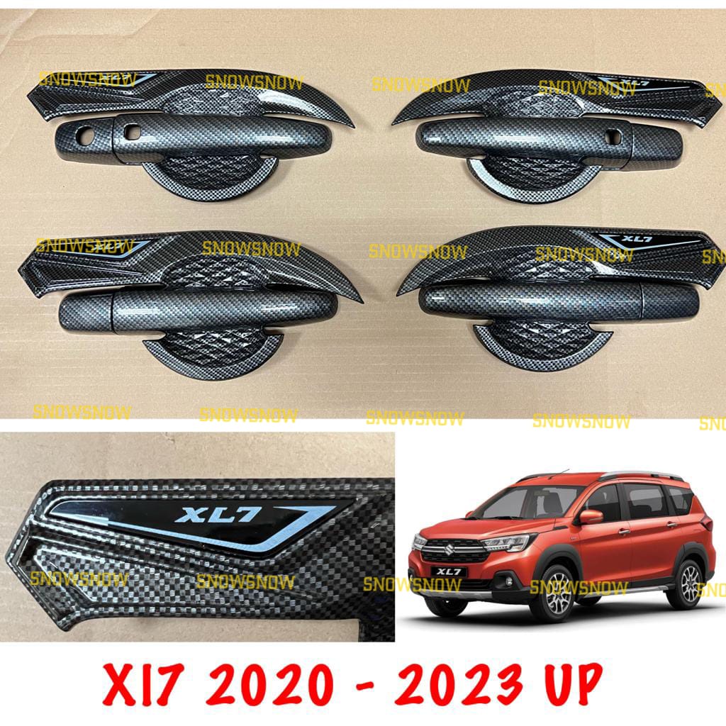 Paket Outer Handle Cover Suzuki XL7 2020 2021 2022 2023 UP Carbon