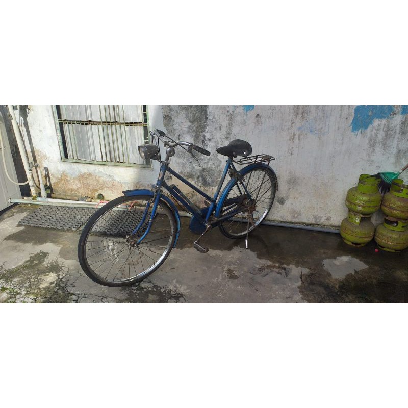 OBRAL SEPEDA ONTHEL JENGKI KUNO PHOENIX BIRU