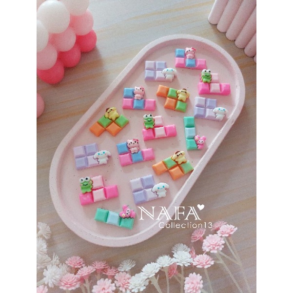 (10pcs) Clay Puzzle dadu