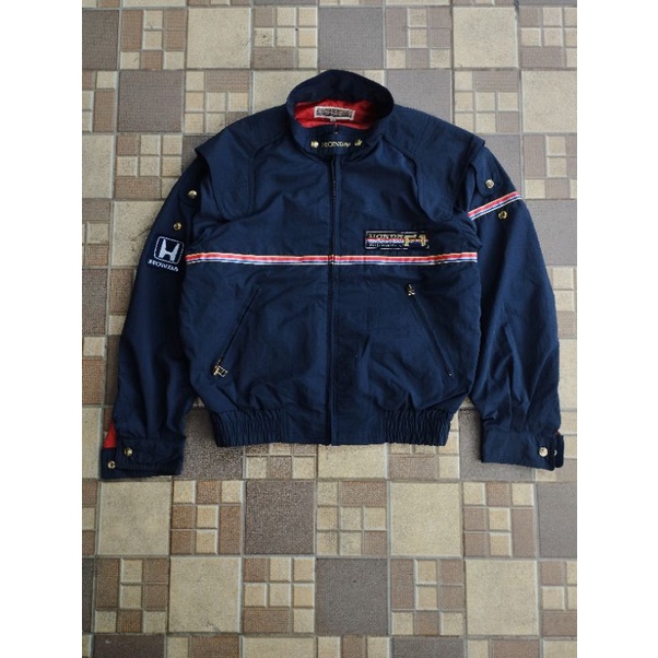 jaket Honda racing F1 world grandprix vintage