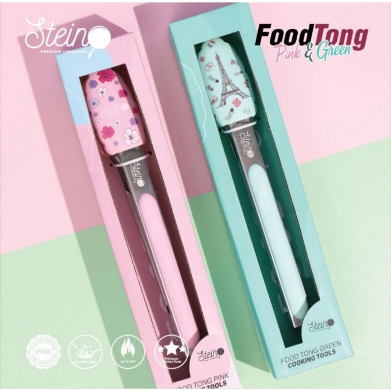 Stein Cookware Food Tong Premium Penjepit Makanan