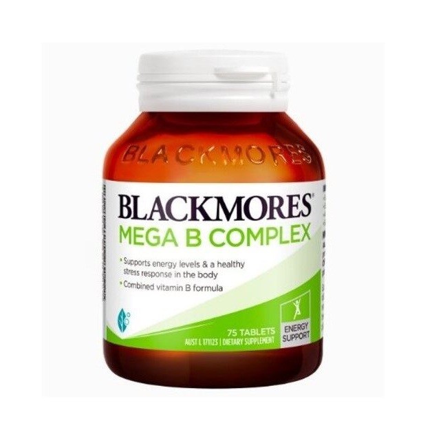 Jual Blackmores Mega B Complex Black Mores More Blackmore Complek ...