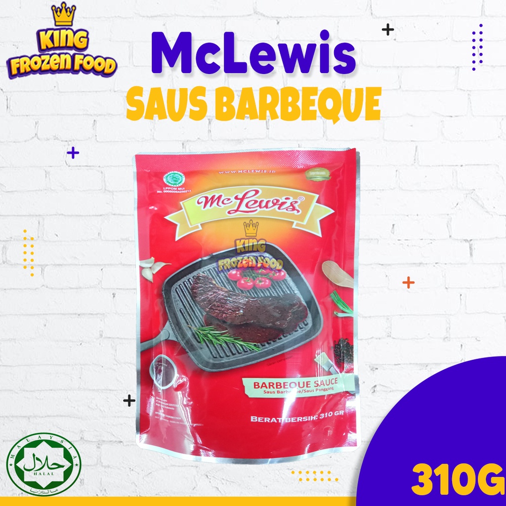 Mc Lewis Sauce Barbeque Isi 310G