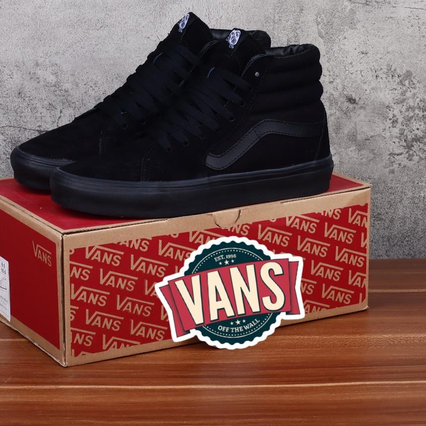 NEW PRODUCT  7.7 SEPATU PRIA VANS SLIP ON CLASSIC FULL BLACK SEPATU WANITA VANS SLIP ON KASUAL HITAM