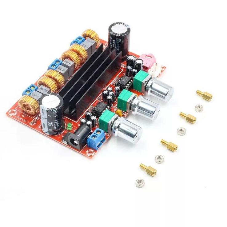 AIA.18Oc22g– KIT SUBWOOFER MH - 139 POWER AMPLIFIER MOBIL CLASS D TPA3116D2 DIGITAL AUDIO 2.1 2X50W+