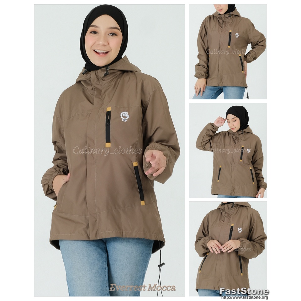 Jaket pria wanita jumbo IKC 002 distro cbr six Bandung keren grosir pakaian pria H0D7 jacket jaket parasut parasit jaket gunung pria wanita WATERPROOF ORIGINAL FCF