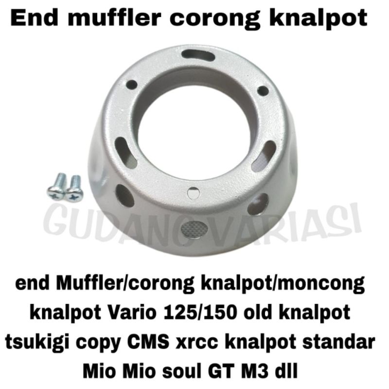 End Muffler/Corong Knlpot/Moncong knalpot vario 110 vario 125 vario 150 pcx cms Universal Original