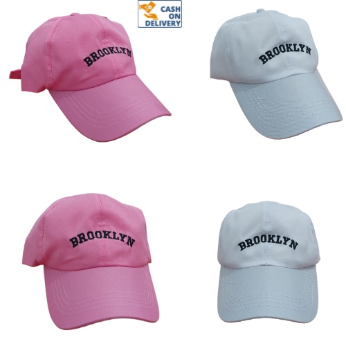 Topi Baseball Bordir Brooklyn Ring Besi Unisex Remaja Dewasa Kualitas Premium