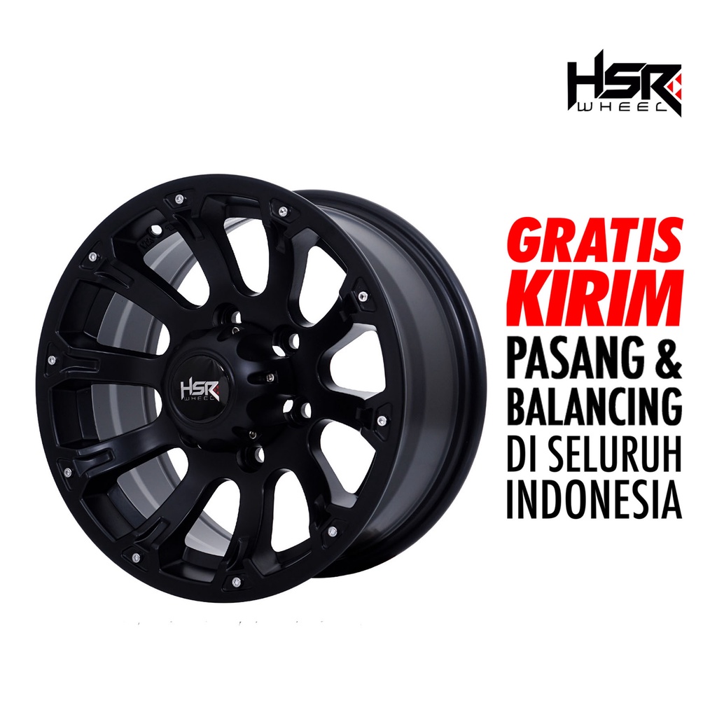 Velg Mobil Ring 15 HSR NINGYO 755 R15X7 PCD H6X139,7 ET10 SMB