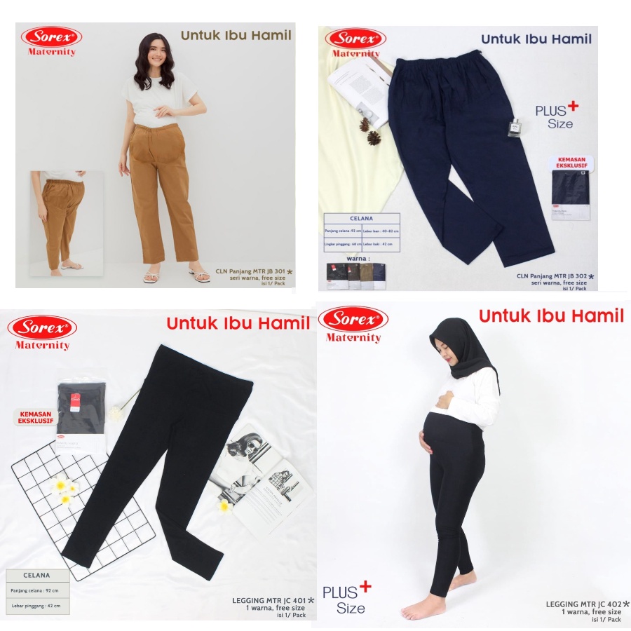 SOREX MURAH CELANA HAMIL MATERNITY LEGGING / PANTS CELANA PANJANG JB301 JB302 JC401 JC402