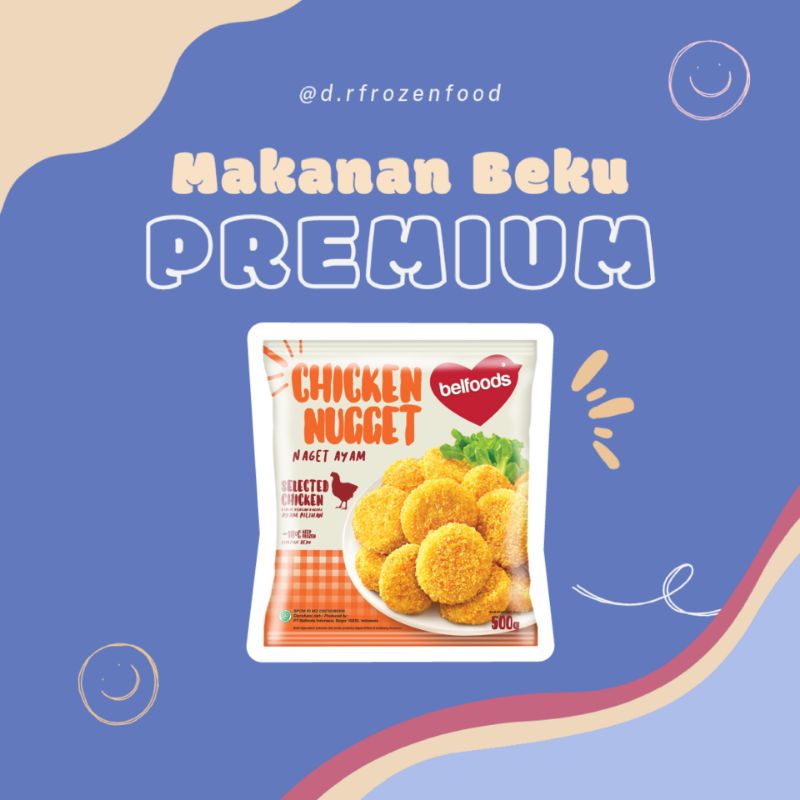 

Belfoods Chicken Nugget 500gr