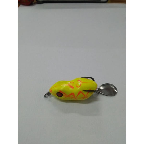 Soft Frog Umpan Mainan Gabus Toman Dan Ikan Predator Lainnya Panjang 3 7 cm