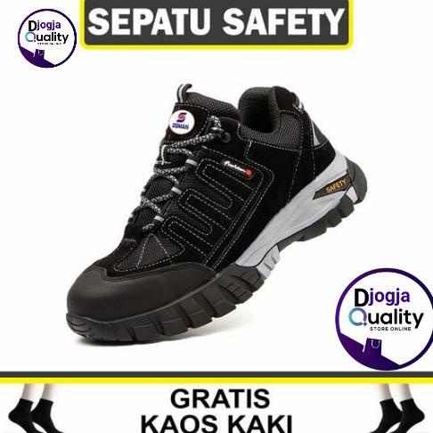 sepatu safety shoes sporty Osman sepatu kerja kantor konstruksi kuliah
