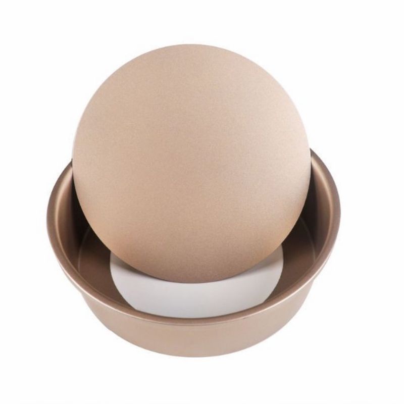 (AKC)Loyang Kue Tart Bulat Chiffon Mini Bongkar Pasang Anti Lengket