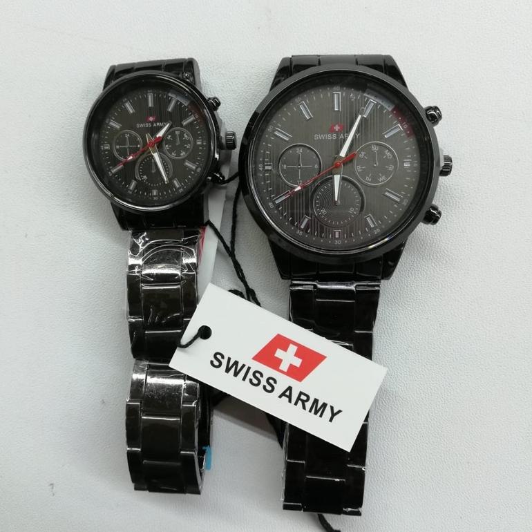 "JCG.22Oc22ᵂ" Jam Tangan Couple + Box