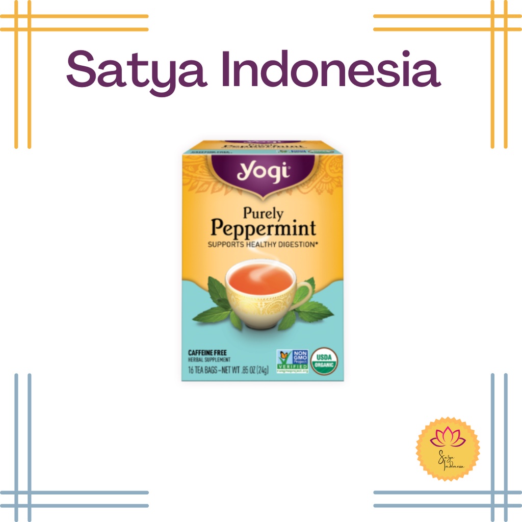 

Yogi Tea | purely peppermint | 16 tea bags