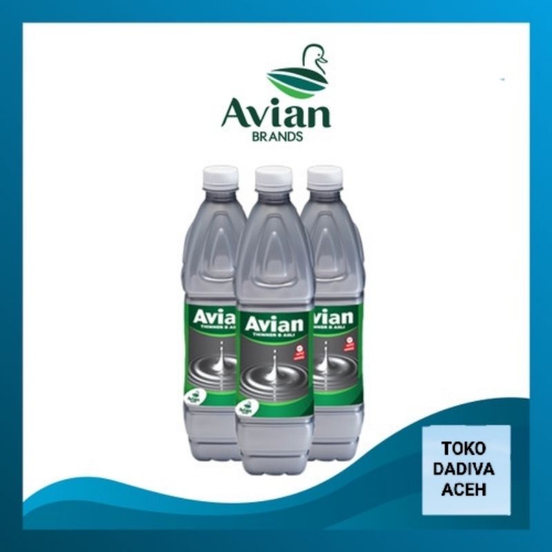 Thinner B asli 1 Liter - Avian