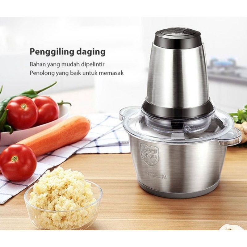 BLENDER CHOPPER ES DAGING STENLISH/ penggiling daging blender coper PEKANBARU READY