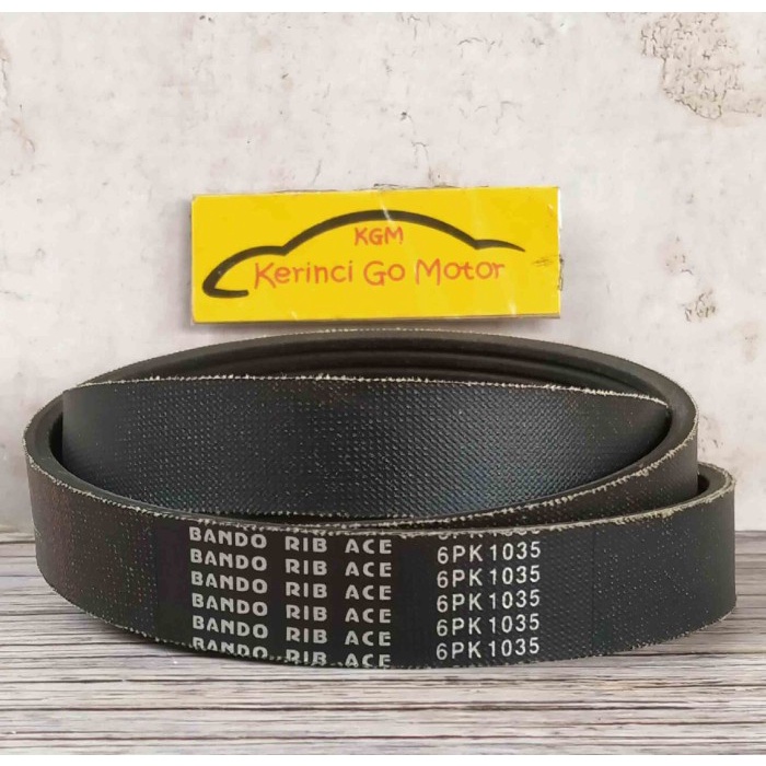 BANDO VAN BELT 6PK 1035 RIB BELT TALI KIPAS 6PK-1035 FAN BELT ALUR