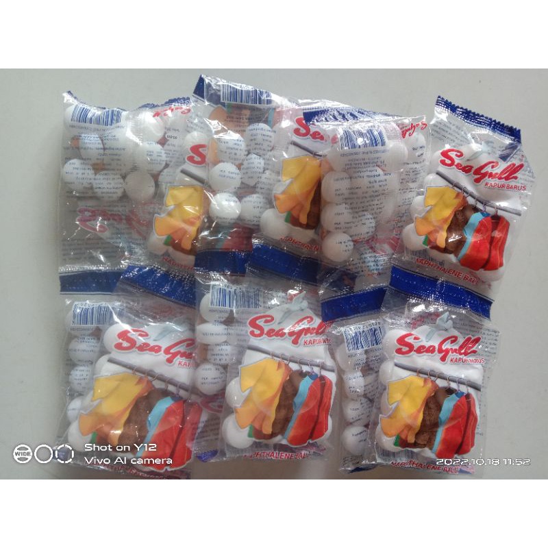 Kamper Lemari / Kapur Barus Pengharum Lemari / Kapur Barus Sea Gull 1 Sachet