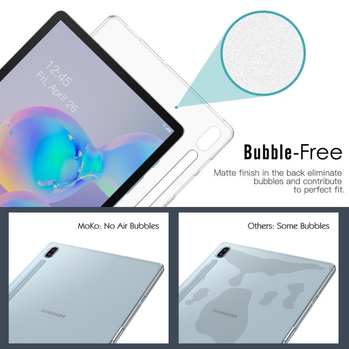 Clear Case Samsung Tablet A8 10.5 - A 8.0 P200 P205 2019 – 3 V - 3 Lite T110 T116 - S6 Lite P610 10.4 – A 6 10.1 T580 T585 2021 Inch Silikon Bening Tablet