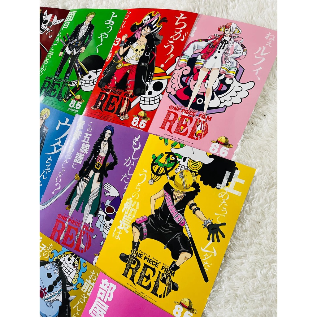 Poster One Piece Film Red Edition Mugiwara