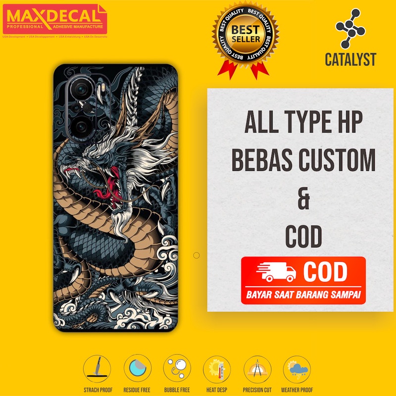 Garskin Poco F3 Fullbody Kode custom - Bisa Custom - Skin Case