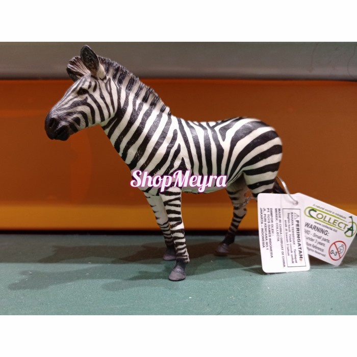 Bergaransi Collecta Figure Common Zebra Gilaa