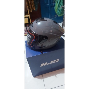 Helm NJS kairoz grey glossy