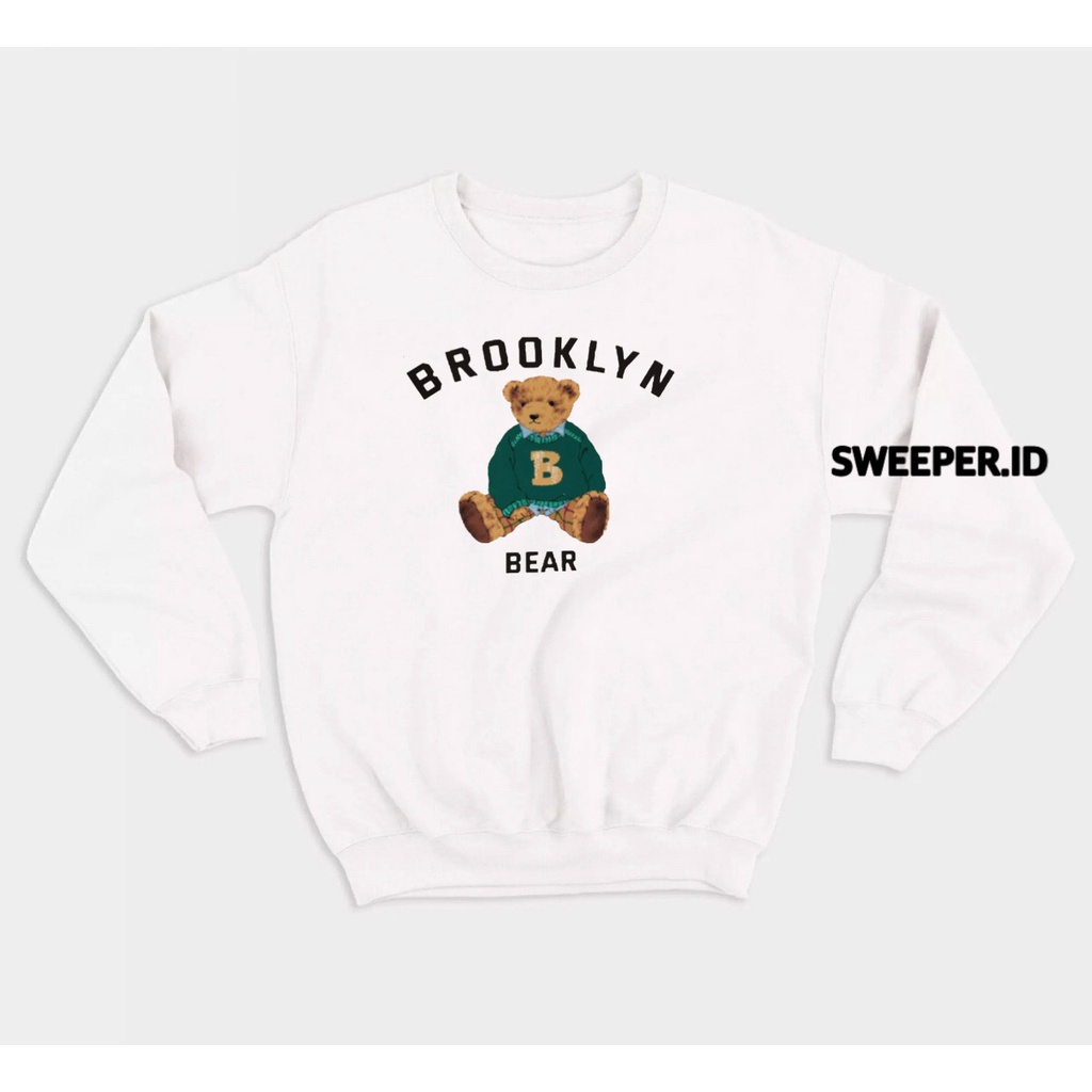 SWEATER BEAR 2013 BROOKLYN WANITA BAHAN FLEECE