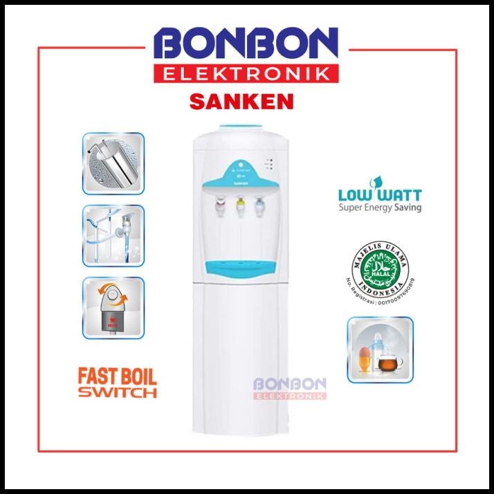 Sanken Dispenser Galon Atas Ic Cool Hwe-69 / Hwe69 / Hwe69Cw / Hwe69Bl