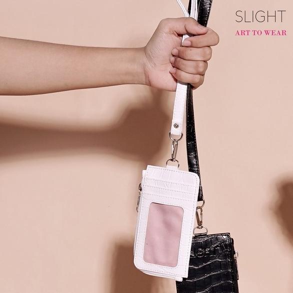 

Lanyard Nametag Id Card Holder Putih Snow White