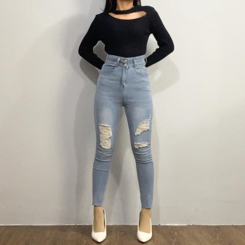 [LUXE.DLABEL] - E40 Jeans | Celana panjang Highwaist wanita Jeans import premium Jeans wanita polos ripped jeans High waist jeans wanita bkk Skinny Jeans High waist Baggy jeans Wideleg Jeans Kulot jeans Boyfriend jeans Wanita Kargo Jeans