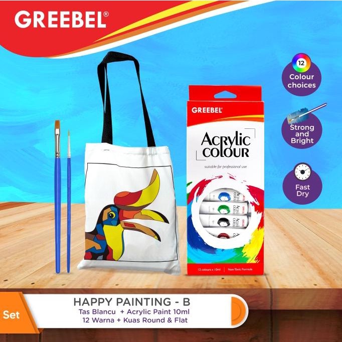 

GREEBEL HAPPY PAINTING - B