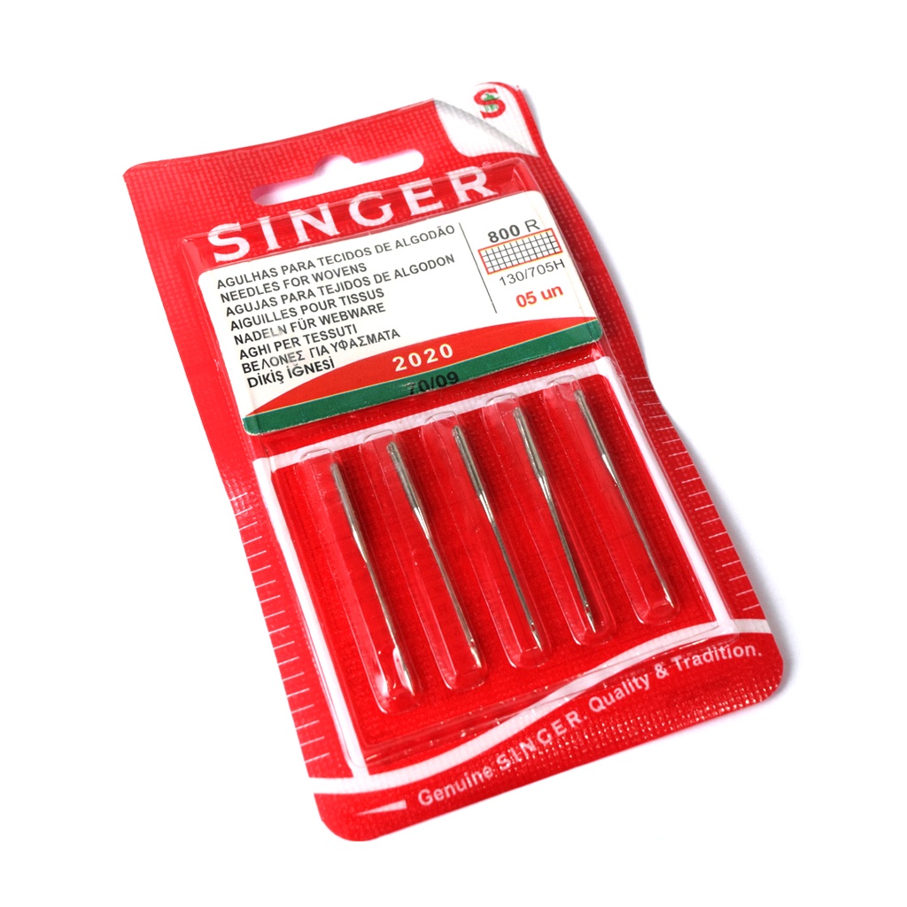 Jarum SINGER 2020 Blister Pack untuk Mesin Jahit Klasik Portable