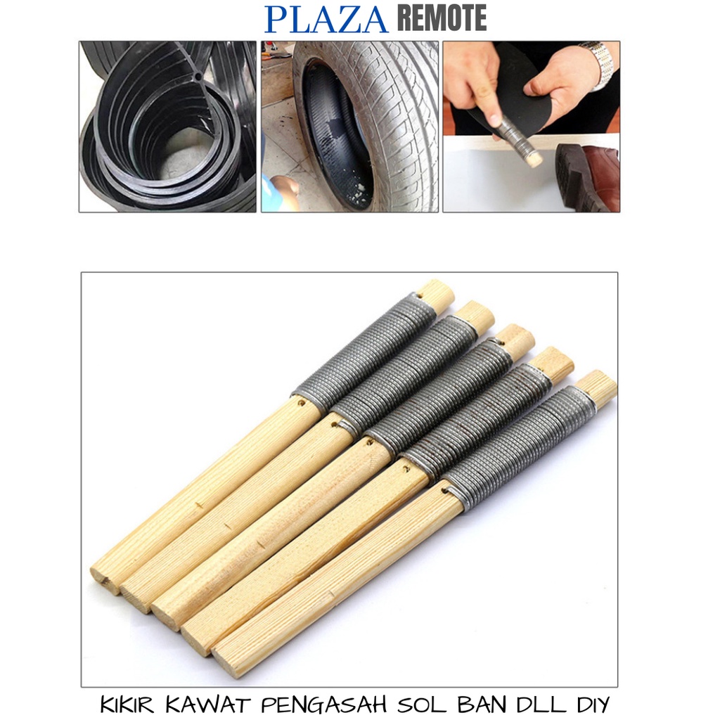 KIKIR KAWAT PENGASAH SOL SEPATU BAN UKIRAN KAYU ANTI SLIP ALAT KERAJINAN