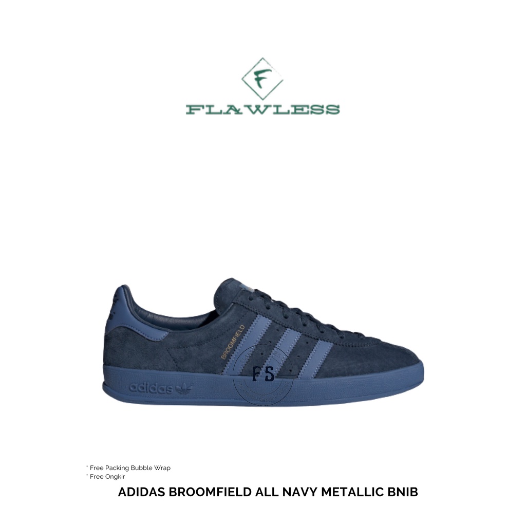 ADIDAS BROOMFIELD ALL NAVY METALLIC BNIB