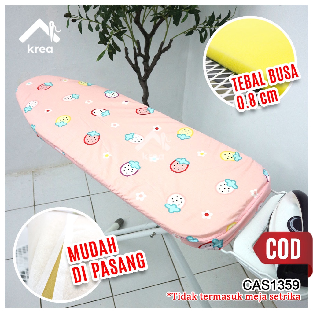 COVER MEJA SETRIKA KECIL DAN BESAR KRISBOW CAS1359  TANPA MEJA )