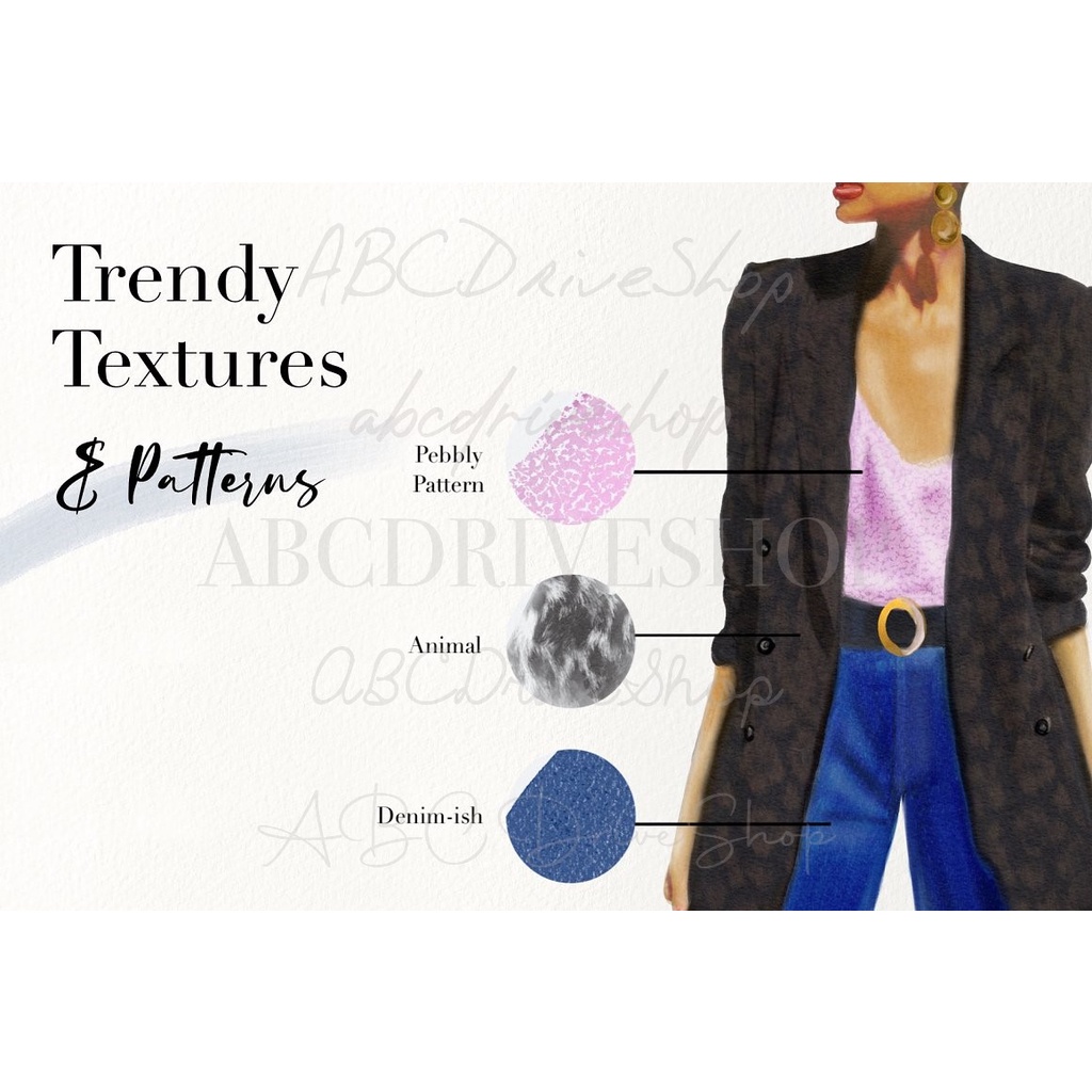 Procreate Brush - Fashion Lifestyle Set for Procreate