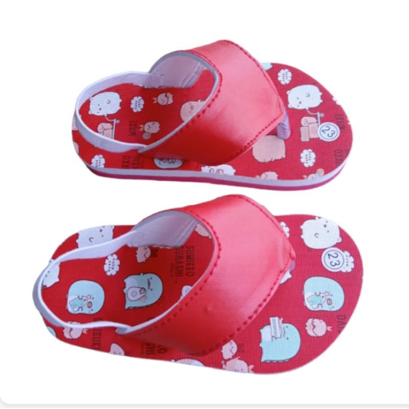 sandal baby karakter sumikko