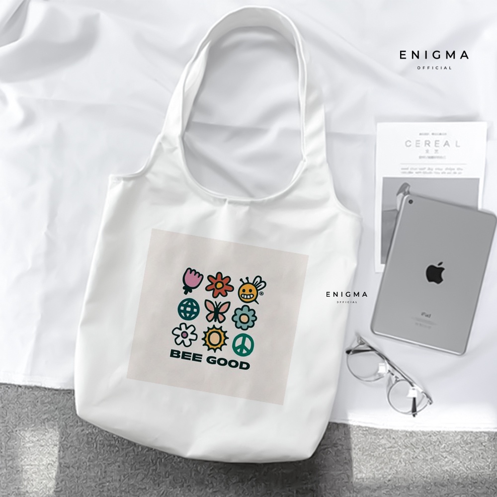 TERBARU TOTEBAG KANVAS PREMIUM ENIGMA TAS WANITA TOTE BAG WANITA TOTEBAG AESTHETIC TAS SEKOLAH TAS NGAMPUS