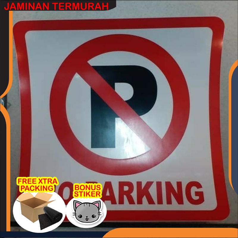 

Promo Stiker No Parking 15x15 Elegan