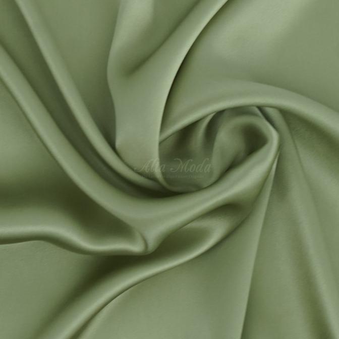 Furing Premium Silk Satin Sutra Hijau Sage (Alta Moda)*