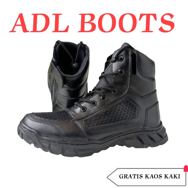 ⭐⭐⭐⭐⭐SEPATU TALI PUTAR pdl pendek jala tawon/ADL BOOTS