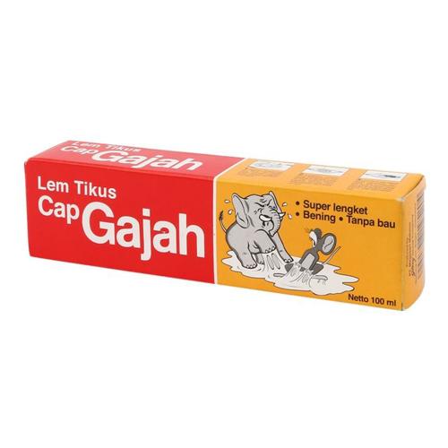 Lem Tikus Cap Gajah Kotak/Tube 100 Ml