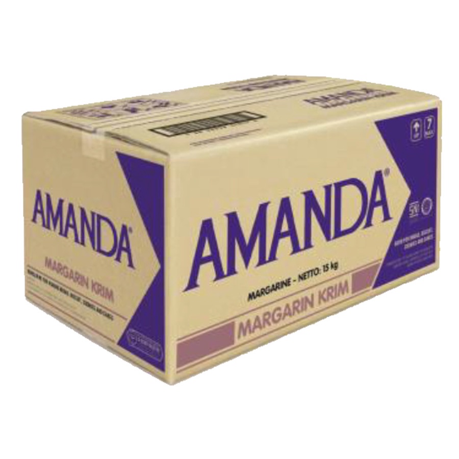 

Margarine Cream Mentega Margarin Krim 15kg SOVIA / AMANDA Cream