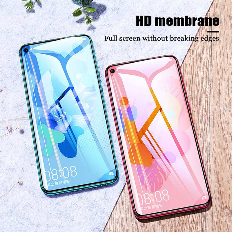 3pcs Pelindung Layar Tempered Glass Untuk Huawei P50 P40 P30 P20 Pro Lite 5G Y5 Y6 Y6P Y7 Y7P Y8P Y9 Prime 2019