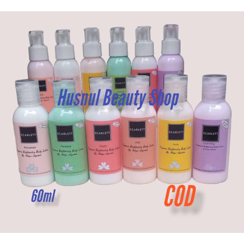 (COD)SCARLETT BODY LOTION |60ML| MINI TESTER