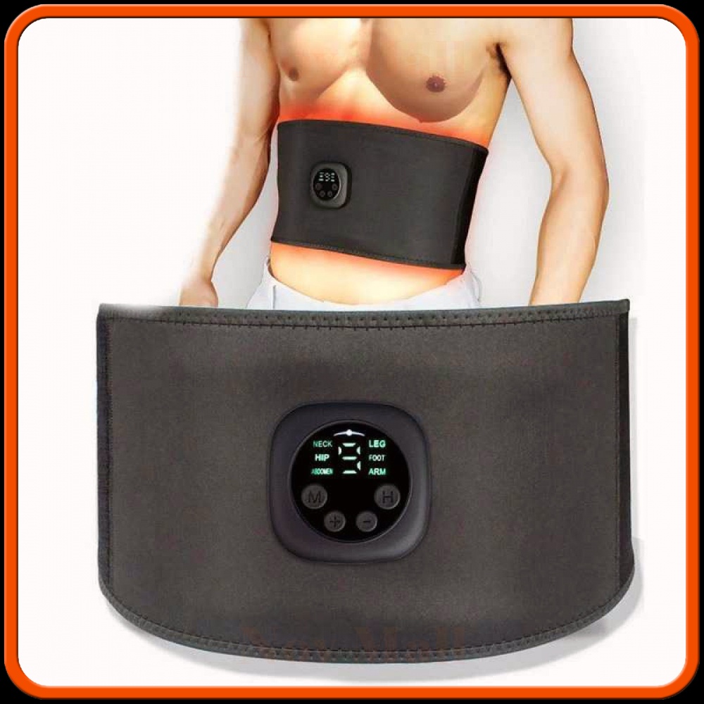 Alat Stimulator Otot Fitness Belt Six Pack EMS Muscle MU730